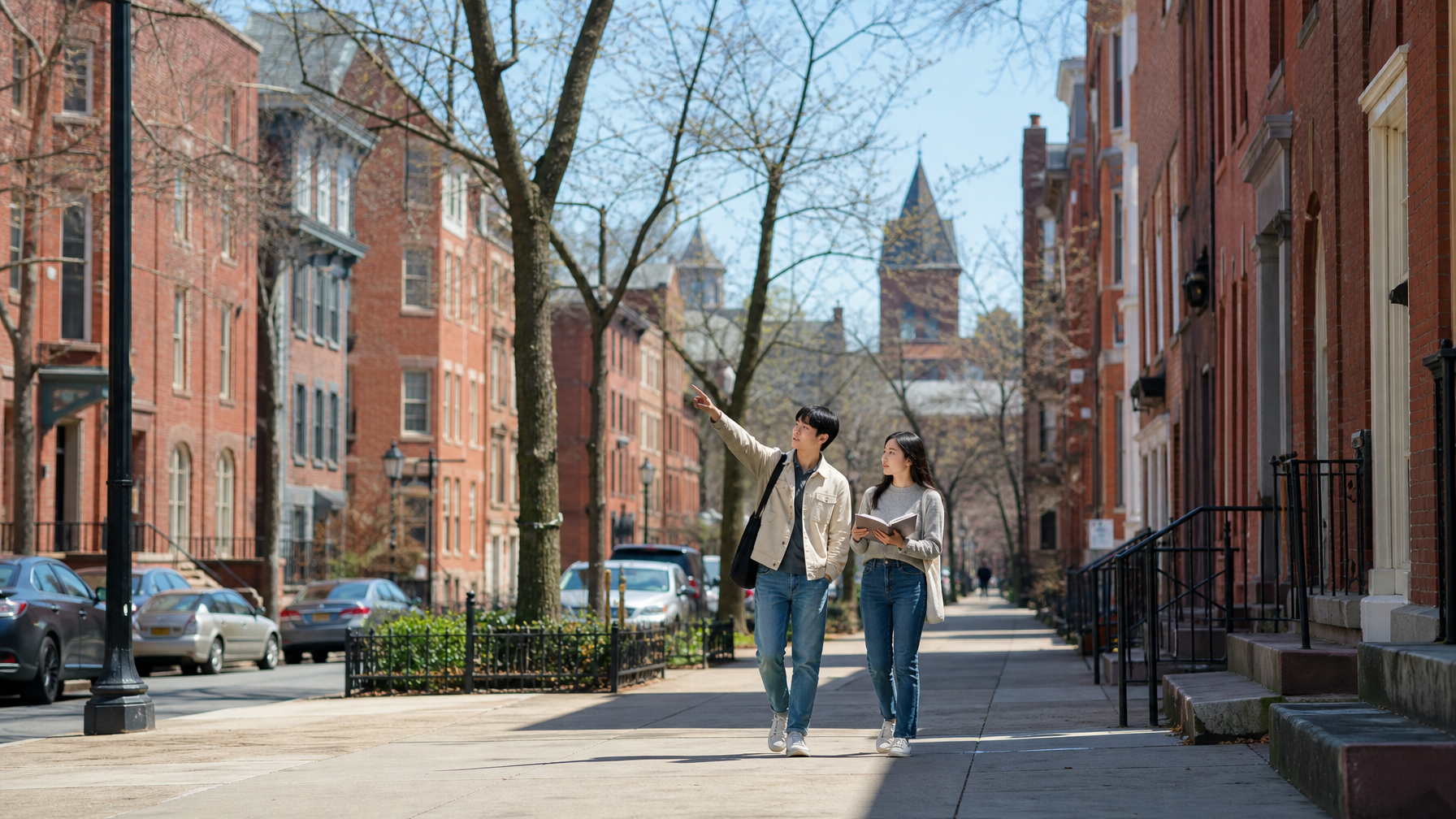 Wooster Square와 Louis' Lunch: New Haven 이탈리아 유산을 따라 걷는 서사 영어 워크스루