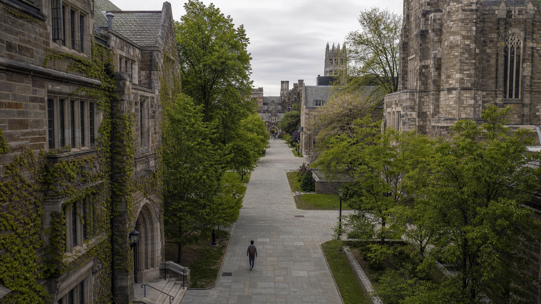 Yale की गुप्त सोसायटियाँ: Tap Day, Skull and Bones, और 'Tomb' इमारतों का असली काम